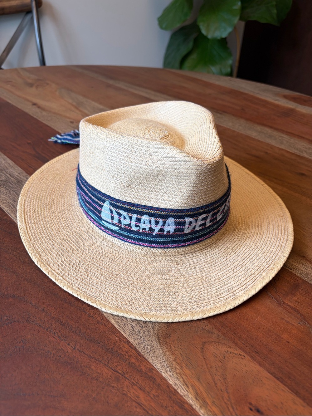 Handcrafted Panama Style Sun Hat 100% Palm Leaf - handcrafted